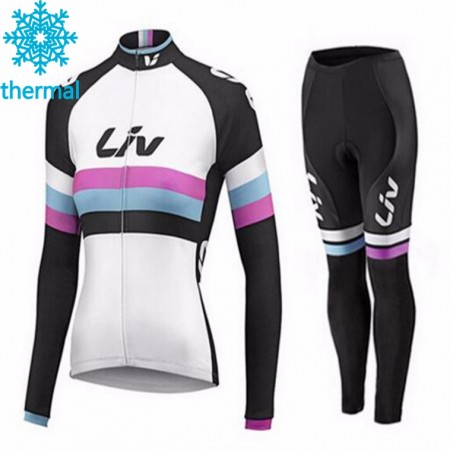 Tenue Maillot M/L + Collant Long 2015 CCC Liv Femme Hiver Thermal Fleece N002